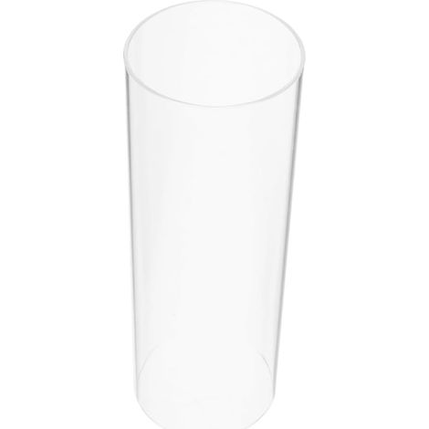Couvercle de Tube Cylindrique en Verre Transparent, Design Coupe-Vent Haute Transparence pour Bougeoirs sans Fond, pour Décoration Intérieure Élégante (1/5)