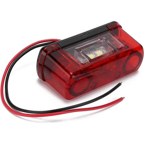 LED-Kennzeichenbeleuchtung/Rücklicht für Pkw, Lkw und Anhänger (12–24 V DC)