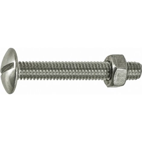 Bullone per stufa, acciaio inox A2 6x60mm, 5 pz.