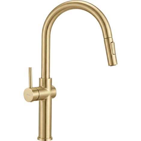 Rubinetto Da Cucina Rea Fresh Brush Gold High