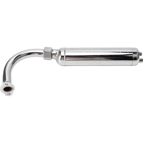 Pot d'échappement pour moteur de vélo motorisé 49-80 cm³ 2 temps (1/5)