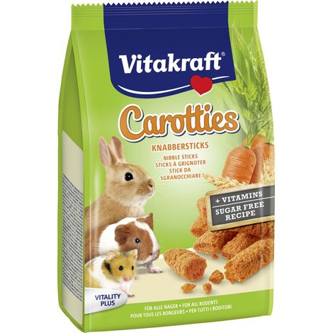 Karotten Karottensnacks fЩr Nagetiere Vitakraft - 50 g (1/4)
