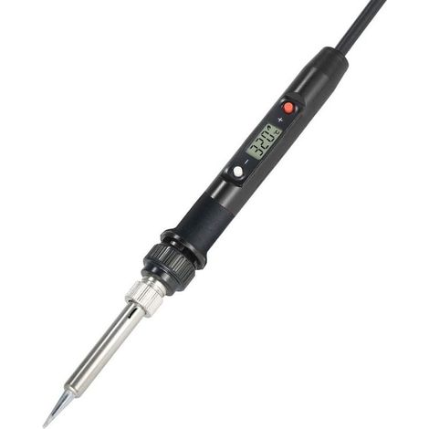 80W Lcd Professionnel Numerique De Temperature Reglable De Fer A Souder Electrique Outil Sans Plomb Mini Station De Soudure, 220V Noir (1/4)