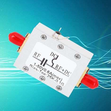 Module RF à large bande, module bloqueur de courant continu, alimentation coaxiale, faibles pertes d'insertion, HF AM 25 kHz-100 MHz (1/5)