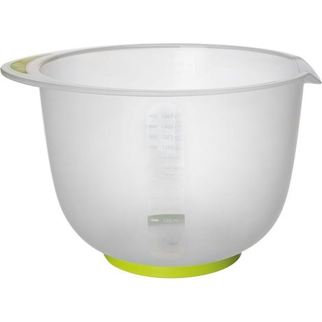 Bol mélangeur de cuisine avec verre doseur 16,5 cm, 1,5 l (1/4)