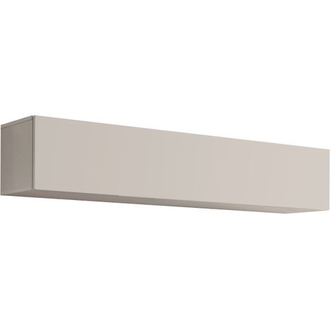 Meuble mural Fly 50 - Bois MDF cachemire - 160 x 30 x 29 cm - Livraison gratuite (1/3)