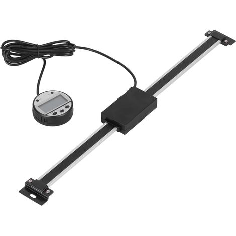 Écran digital linéaire en acier inoxydable 0-300mm avec affichage numérique pour atelier (1/5)