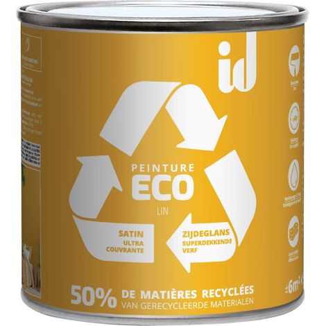 PEINTURE ECO RESPECTUEUSE  SATIN OCRE 500ML - ID Paris (1/2)