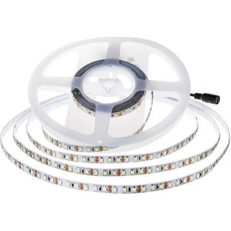 V-TAC Streifen LED SMD2835 8W/m 5m 120 LED/m 137LM/W 24V Warmweiß IP20 10mm