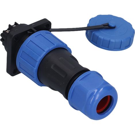 Connecteur Aviation LP20 Mâle/Femelle 6 Pôles IP68 Étanche 250V
