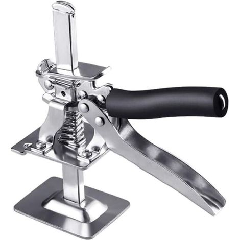 Carreaux Muraux Leveler, Multifonctions Briqueteur Carreaux De Mur De Positionnement Hauteur Clip Spacers Régulateur Manuel Noir Outil Outil Auxiliaire Pour Le Bâtiment Porte En Verre (1/4)