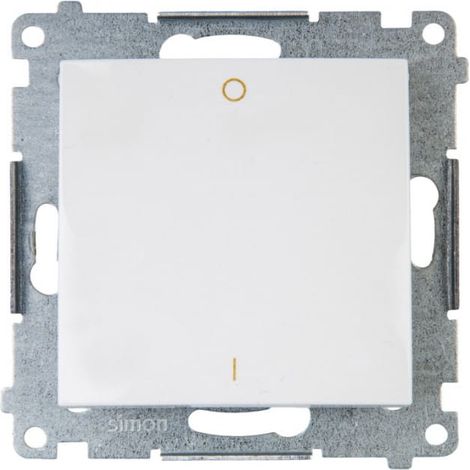 Interrupteur bipolaire Simon 54 blanc DW2A.01/11