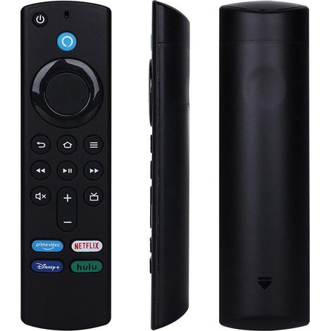 Télécommande de remplacement compatible avec Fire TV Stick 4K Max (3e génération), télécommande vocale, sans configuration (1/4)
