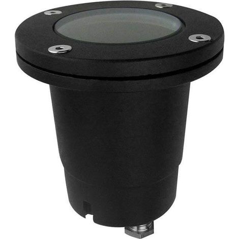 TIDIAN Bodeneinbauleuchte IP67 Ø98mm für GU10 Leuchtmittel (nicht enthalten). Bodeneinbauleuchte Terrasse oder Wegbeleuchtung (1/2)