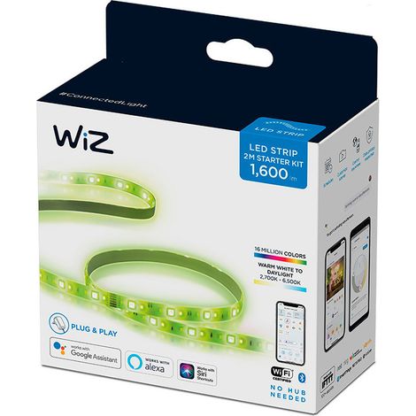Bande Led 2mts 1.600lm Starterkit Wiz Philips (1/10)