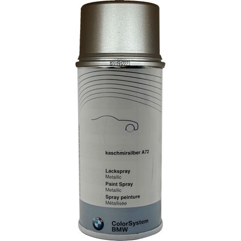 Pintura acrílica en spray 150ml BMW A72 kaschmirsilber MET. Equipo original (1/5)