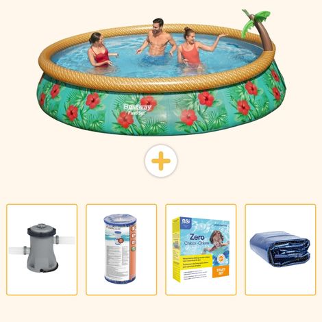 Bestway Bestway Fast Set Ronde - 457x84 cm - 5-pièces  S224 (1/5)