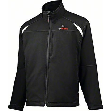 BOSCH Veste softshell chauffante unisexe 12V 2Ah - GHJ 12+18V - Noir - XS (1/3)