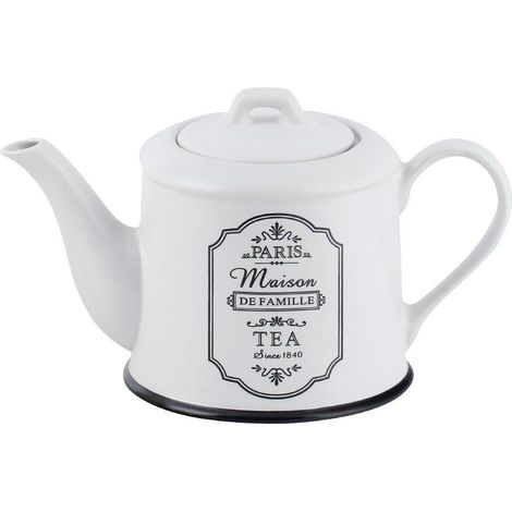 Maestro MR 20030 08 Tetera blanca 800 ml cerámica