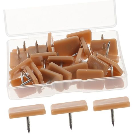 Patins de tiroir et de chaise en plastique 17 x 12 mm, protection (1/5)