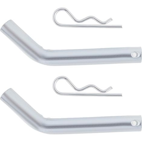 2 Lot Goupilles Attelage Remorque Et Clip de Rechange pour Barre Remorquage en Acier 5/8 Po (15,8Mm) Diamètre Convient pour Récepteur de 2 Ou 2-1/2 Po (1/5)