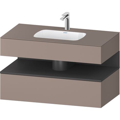 Duravit Collection One lavabo à encastrer avec meuble sous-vasque (1/2)