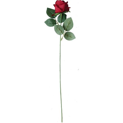 Bouquet de roses artificielles longues branches style filigrane, décoration mariage et maison (1/4)