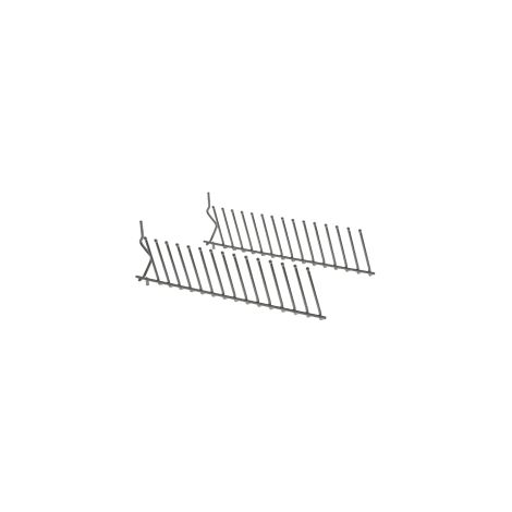 Lot de 2 supports assiettes rabattables panier inferieur pour Lave-vaisselle Bosch, Siemens - 00645101