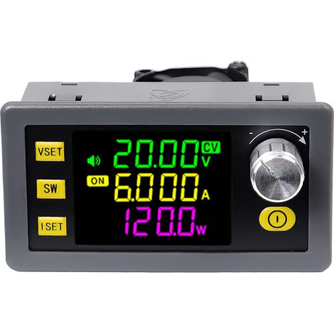 Module d'alimentation de régulateur de tension à courant continu numérique Angle de vision complet Prise en charge de l'écran LCD couleur VA Mise à niveau du micrologiciel Protocole de charge solaire (1/5)