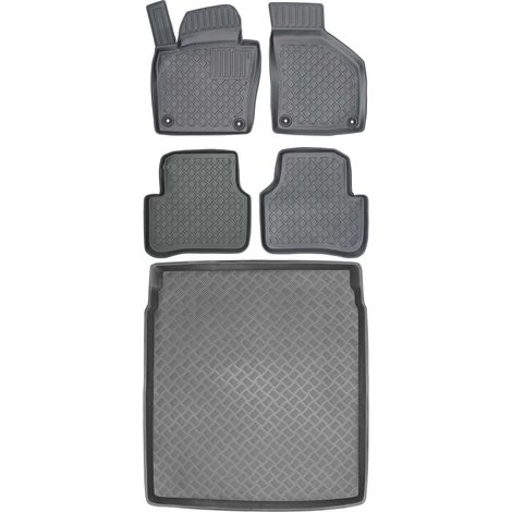 Juego de alfombrillas para coche y maletero para Volkswagen Passat CC Fastback (2008-2012) (1/5)