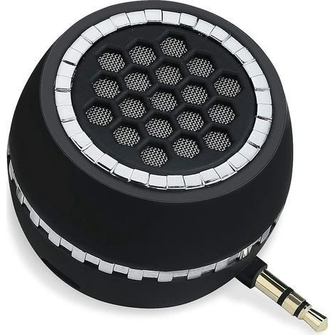 Mini-tragbarer Lautsprecher, 3-Watt-Handylautsprecher mit Line-Eingang und eingebautem 350-mAh-Lithium-Akku.