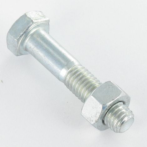 Boulon (vendu avec Ecrou) Tête hexagonale TH M24X80 Acier brut