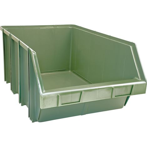 Contenitore sovrapponibile in PEHD modello 6K - Verde - Mobil Plastic