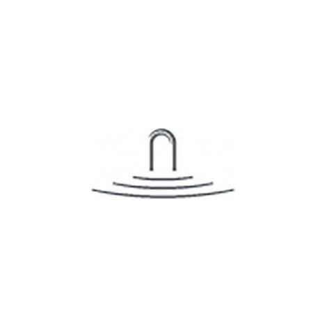 Villeroy & Boch 82151000 bonde 821510 300x300 mm en acier inoxydable (1/2)