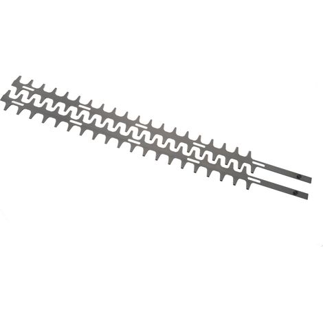 Jardiaffaires – Jeu de lames 690mm adaptables pour taille-haie – Remplace référence 91054-116 – Montage sans modification – Pour bois dur et teck (1/3)