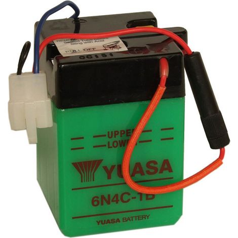 Batterie moto YUASA 6N4C-1B 6V 4.2AH
