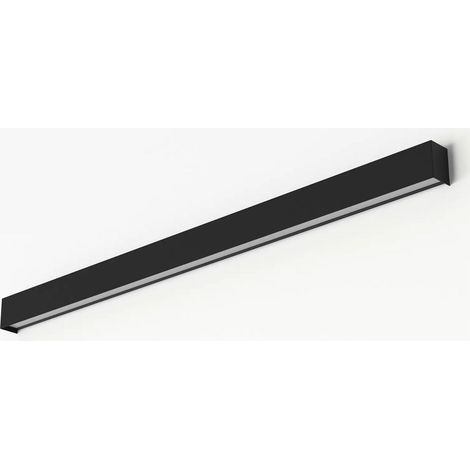 [GEBRAUCHT] Nowodvorski Lighting Wandleuchte Straight L 122 Cm Schwarz Wandlampe Lampe S879 B-Ware