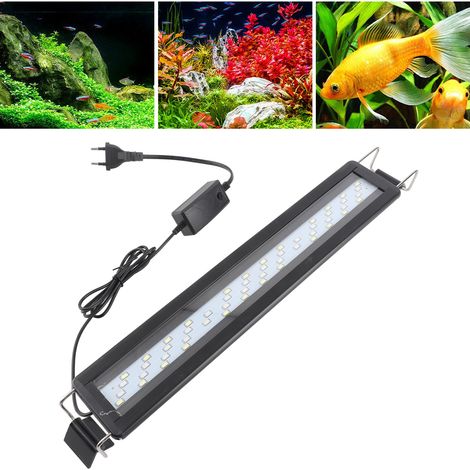 Éclairage Aquarium LED à 4 Rangs avec Couleurs Variables pour Bacs de Poissons et Aquascaping - Compatible 220V Européen-AUTRES (1/5)