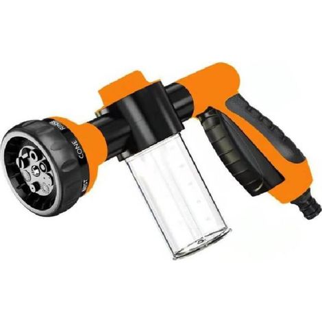 Pistolet pulvérisateur à mousse, buse de tuyau d'arrosage pour lavage de voiture, buse à pression pour arrosage des plantes, douche pour animaux de compagnie (1/5)