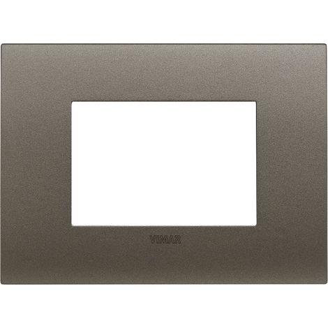 Placca 3m Vimar metallo fit 19953.14 (1/2)