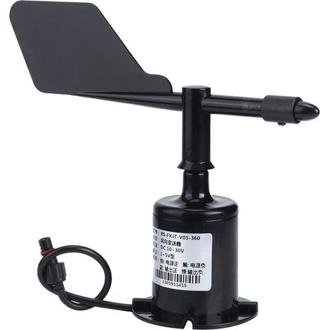 360-Grad-Windmessumformer, Windgeschwindigkeitsanemometer, Instrumente für Umgebungswetter, 1-5 V (5-V-Netzteil) (1/5)
