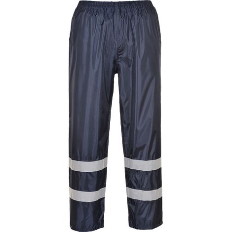 Pantalon De Pluie Iona Classic - Taille Xl - Marine - Portwest (1/3)