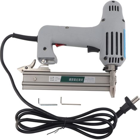 Pistolet à clous droit électrique F30 220V - Agrafeuse et cloueuse pour menuiserie, outils de clouage, prise européenne (1/5)