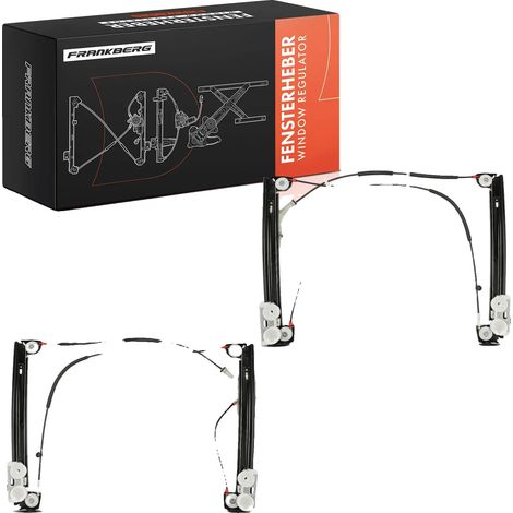 Reguladores de elevalunas eléctricos, aptos para vehículos de lujo y coches compactos, instalación delantera, diseñados para vehículos de dos puertas. (1/5)