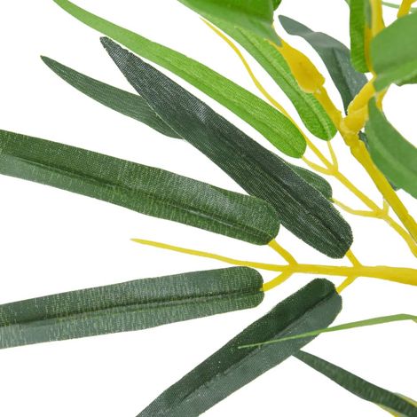 vidaXL Artificial Bamboo Tree 368 Leaves 80 cm Green