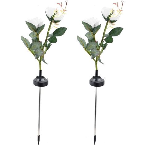 Landscape Lamp, 2pcs Waterproof Pink Lawn Light for Garden, Yard, or Park (Champagne) (1/5)