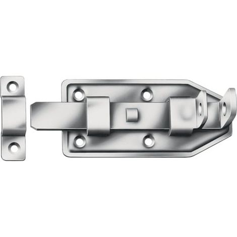 VORMANN chiavistello per serratura L.120 mm L.56 mm acciaio zincato blu dritto con anello - 000105120Z