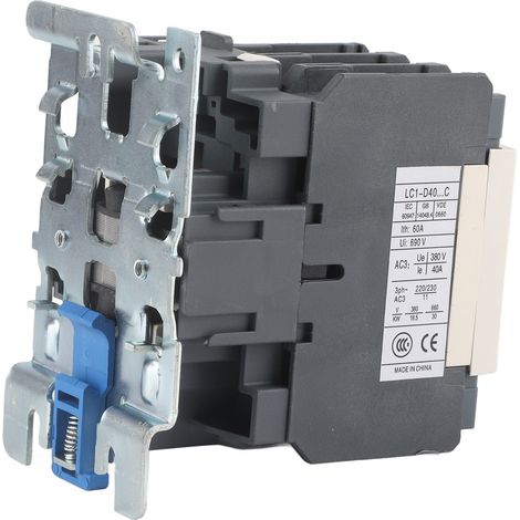 Contacteur électrique LC1D40 neuf, 50/60 Hz, tripolaire, 220 V, 40 A (1/5)