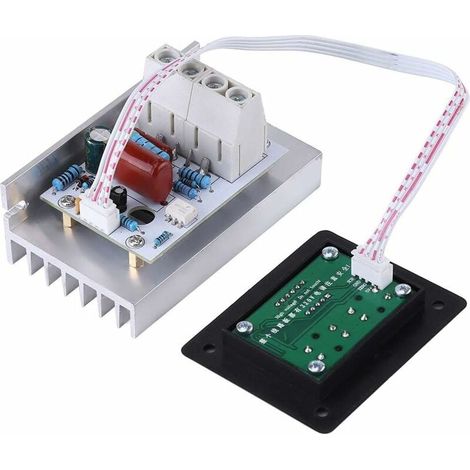 YMYNY Drehzahlregler, 10000 W AC 220 V 80 A SCR Digitaler Spannungsregler Dimmer Drehzahlregelung Thermostat für Motor (1/4)