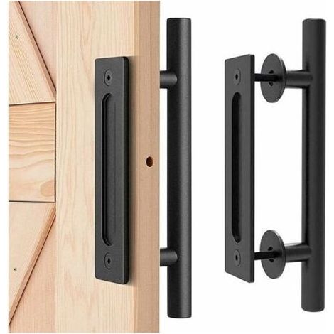 Poignée de Porte de Grange, Poignée de Porte Coulissante, Poignée de Porte de Grange Robuste, Tirez la Poignée pour Le Garage, Poignée de Traction de Porte, Coulissante Poignee de Porte, pour P-Muntra (1/4)